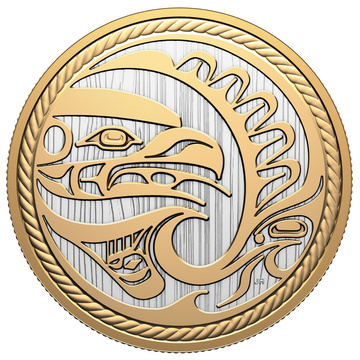 Canadá: The Hunter chapado en oro 10 oz Plata 2025 Proof