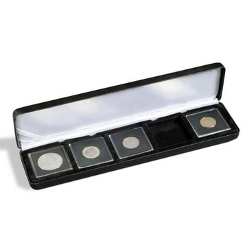 Leuchtturm - Estuche Nobile para 5 monedas Quadrum (290 x 65 mm)