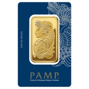 Pamp Suisse Fortuna Veriscan lingote 100 gramos Oro
