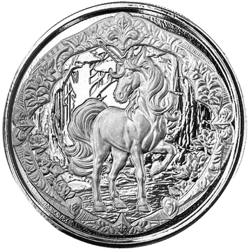 Fiyi: Unicornio 1/2 oz Plata 2024 Prooflike