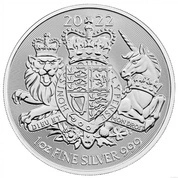 Escudo Real de Armas 1 oz Plata 2022