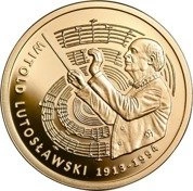 Witold Lutosławski 200 zloty 2013 Proof