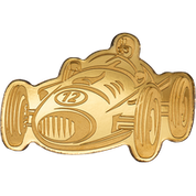 Palau: Carreras 0.5 gramos Seda Oro Moneda