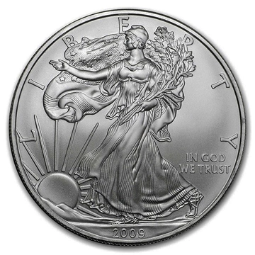 American Eagle 1 oz Plata 2009
