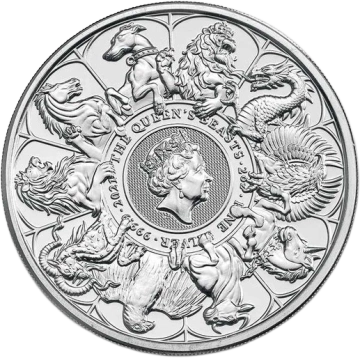 Bestias de la Reina Completer 2 oz Plata 2021