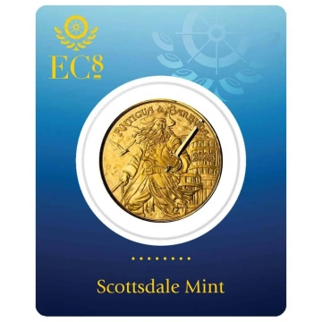 Moneda de oro Antigua y Barbuda: Contrabandista de ron y pirata 1 onza de oro 2025