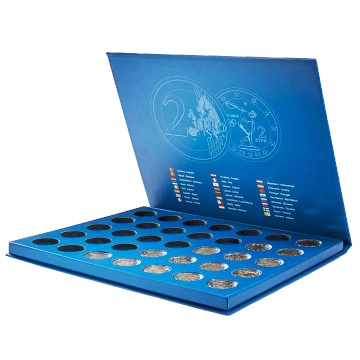 Leuchtturm - Coffret Lucca pour 35 pièces de 2 euros