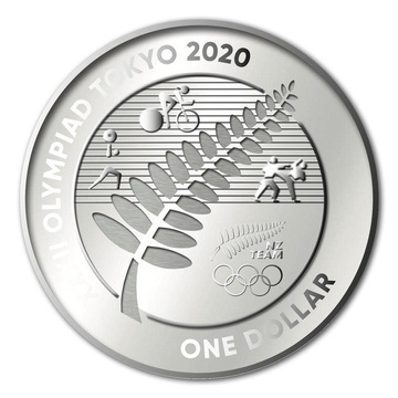 Ensemble de 2 pièces Tokyo Olympic Games 2 x 1 once d'argent 2020 Proof