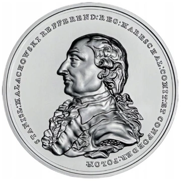 Trésors de l'art médaillistique - Stanisław Małachowski 50 zł Argent 2025 Haut relief