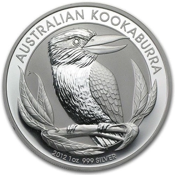 Kookaburra 1 once d'argent 2012