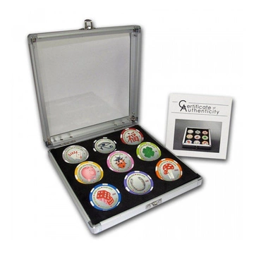 Palaos : Coffret Good Luck 9× 1$ UNC 2012