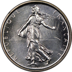 France 5 francs - différentes années