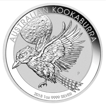 Kookaburra 1 once d'argent 2018
