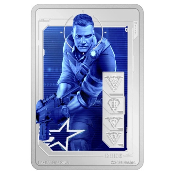 Niue : G.I. Joe - Duke coloré 1 once d'argent 2024 Proof