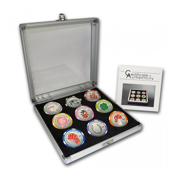 Palaos : Coffret Good Luck 9× 1$ UNC 2012