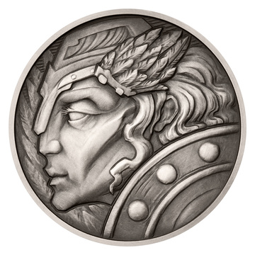 Niue : Figures Mythologiques - Valkyrie Stand 1 oz Argent 2025 Pièce Ancienne