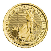 Britannia - Reine Elizabeth II 1/10 once d'or 2023