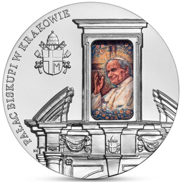 Palais épiscopal de Cracovie - Jean-Paul II 2021 50 zł