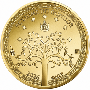 Monnaie en or Lord of the Rings: Kingdom of Gondor 1,75 g d'or 2026