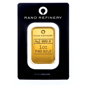 Lingot d’or 1 oz Rand Refinery
