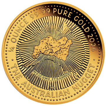 Perth Mint : 40e anniversaire de l’Australian Nugget 1/4 once Or 2026 Proof