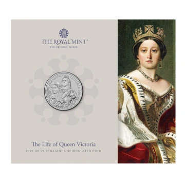 The Royal Mint : The Life of Queen Victoria £5 Cupro-nickel 2026