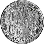 Mythical Cities : Asgard 1 once d'argent ronde