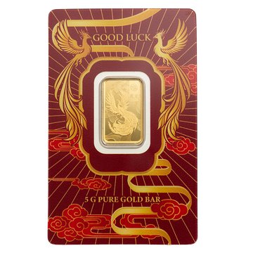 Lingot d'or Pamp : Good Luck Phoenix 5g Or 2026