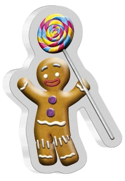 Niue : Biscuit coloré 1 once d'argent 2021