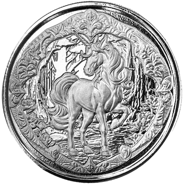 Fidji : Licorne 1/2 once d'argent 2024 Prooflike