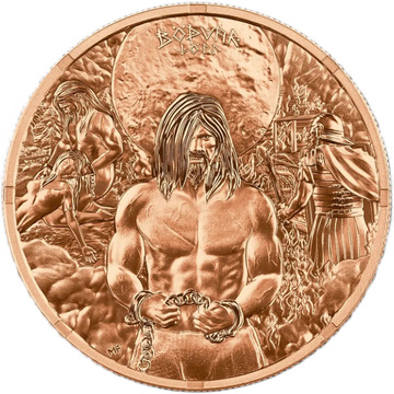 Monnaie en cuivre Germania Mint : Bödvar Saga - Loss 1 once Cuivre 2026