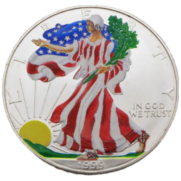 American Eagle coloré 1 once d'argent Différentes années