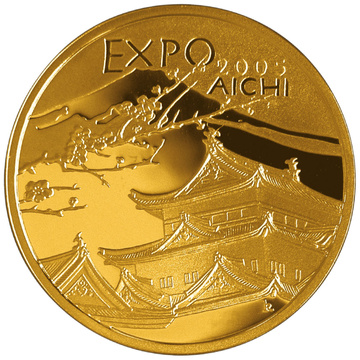 Exposition universelle EXPO Japon 200 zł Or 2005 Proof