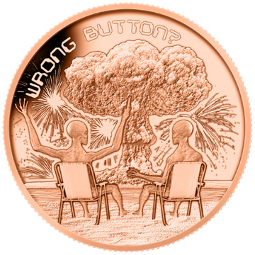 Alien Fireworks 1 once de cuivre