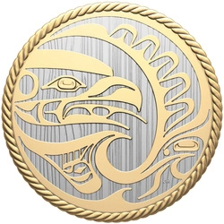 Canada : Le chasseur plaqué or 30 argent 2024 Reverse Proof