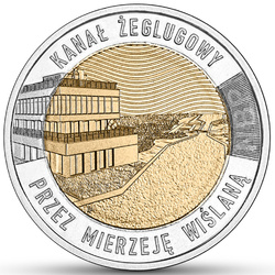 Découvrez la Pologne - Le canal de navigation à travers la mer de Vistule 5 zł 2023