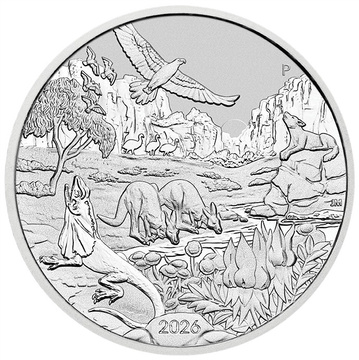 Perth Mint : The Outback 1 once Argent 2026