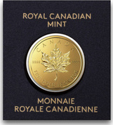 Canadian Maple Leaf 1 gram Gold 2023