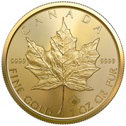 Canadian Maple Leaf 1 oz Gold 2023