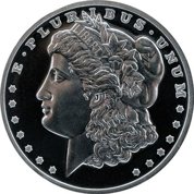 Classic Design: Morgan Dollar 1 oz Silver Round