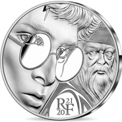 France: Harry Potter 10 Euro Silber 2021 Proof Coin