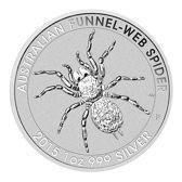 Funnel-Web Spider 1 oz Silber 2015