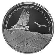 Gamla And The Vultures 2 NIS Silber 2022 Proof Coin 
