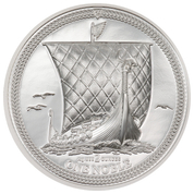 Isle of Man: One Noble 2 oz Silber 2023 Proof Piedfort Ultra High Relief