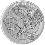 Malta: Golden Eagle 1 oz Silber 2023