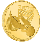 Niue: Harry Potter Classic - Golden Snitch 1/4 oz Gold 2022 Proof