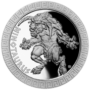 Niue: Mythical Creatures - Minotaur $2 Silber 2022 Proof