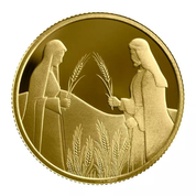 Ruth in Boaz's Field 10 NIS Gold 2020 Proof 