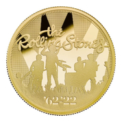 The Rolling Stones 2 oz Gold 2022 Proof 