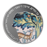 Tree of Life coloured 1 oz Silber 2013 Coin 